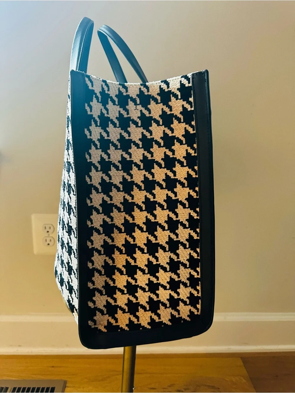 Kate Spade Manhattan Houndstooth Large Tote